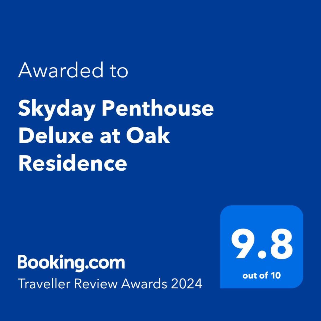 Skyday Penthouse Deluxe At Oak Residence Szmoljan Kültér fotó